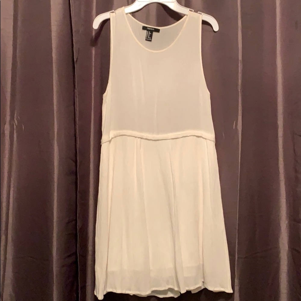 Cream/off white colored dress